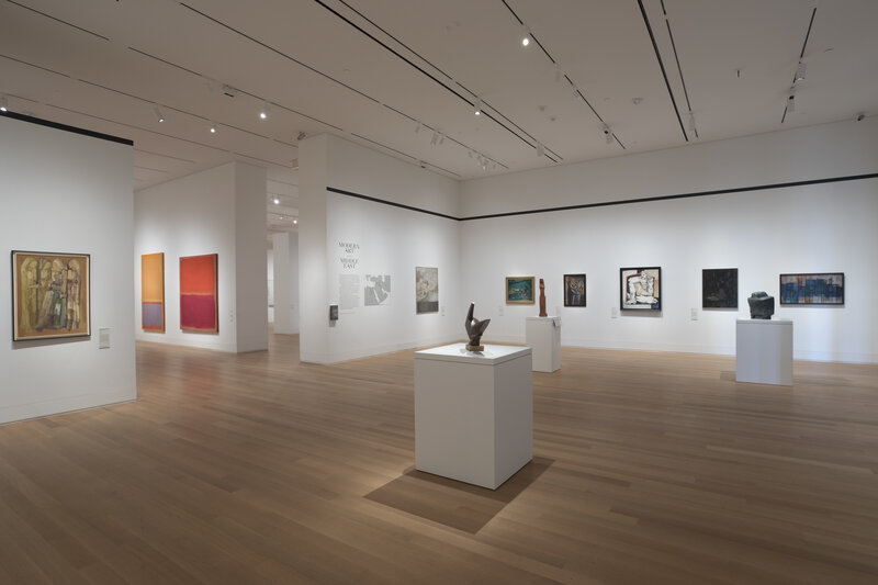 Installation view of exhibition