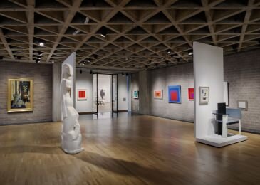 View of Modern and Contemporary art galleries, Yale University Art Gallery. © Elizabeth Felicella, 2012