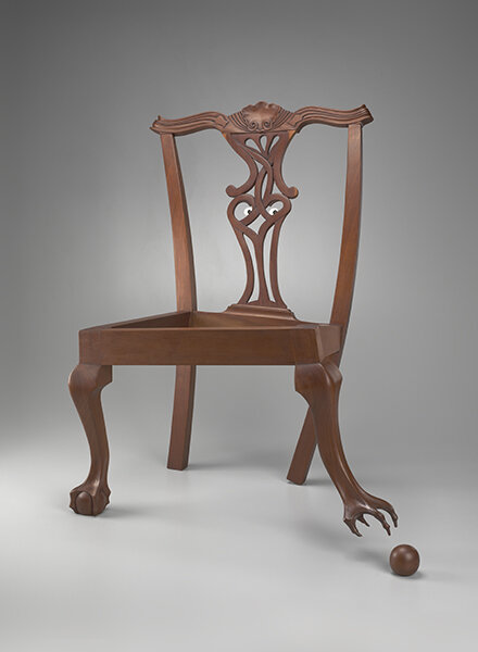 Jake Cress, "Oops" chair, 1991