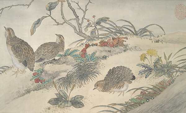 Xu Yang, Everlasting Contentment (detail), 1773