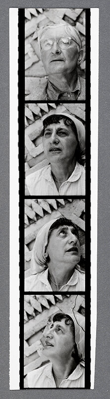 Josef Albers, Untitled (Anni Albers and Josef Albers, Mitla, Mexico), 1956