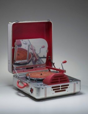 John Vassos, case designer, and RCA Manufacturing Company, Inc., Portable Phonog