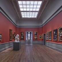 View of the American Paintings and Sculpture galleries, Yale University Art Gallery. © Elizabeth Felicella, 2012