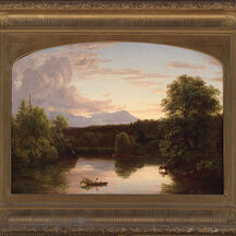 Thomas Cole, North Mountain and Catskill Creek, 1838. Oil on canvas. Yale University Art Gallery, Gift of Anne Osborn Prentice