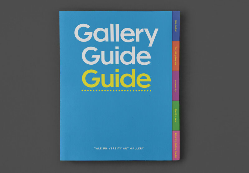 Cover of the Gallery Guide Guide.
