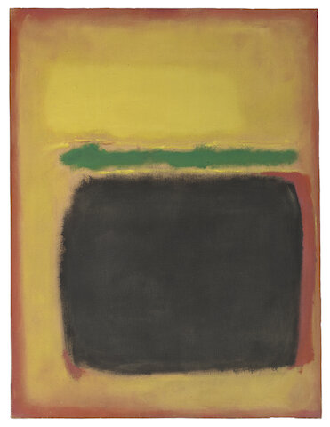 Mark Rothko's No. 11 (Yellow, Green, and Black).