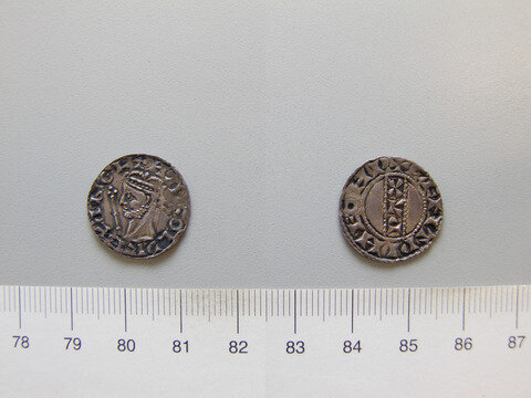 Coin of Harold II, Wilton, England, 1066. Silver, 1.29 g. Yale University Art Gallery, Transfer from the Yale University Library, Numismatic Collection, 2001