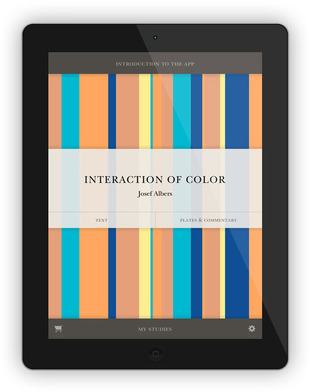 Interaction of Color, App for iPad, Yale University Press