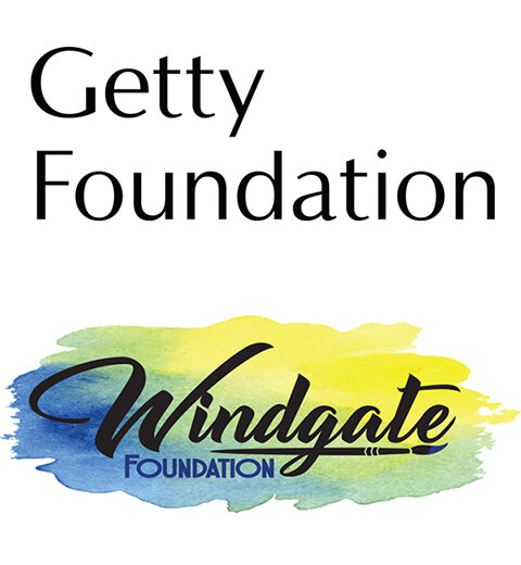 Getty Foundation and Windgate Foundation logos